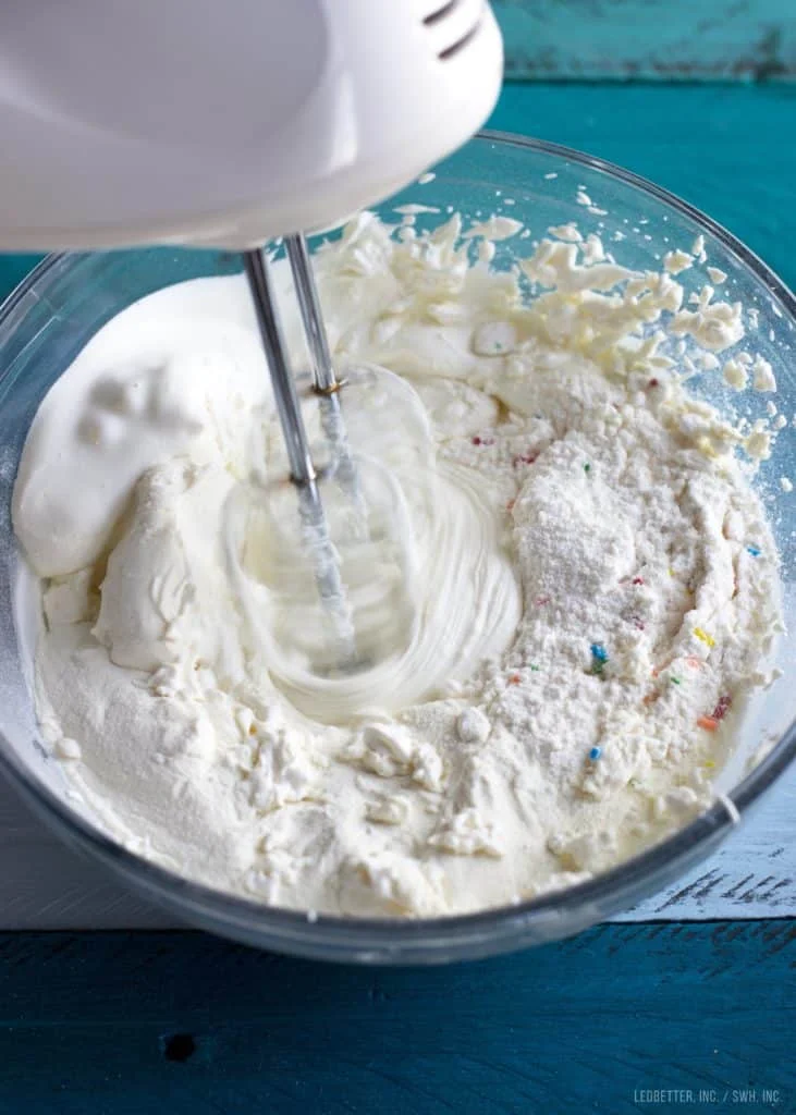 Light Funfetti Cake Dip