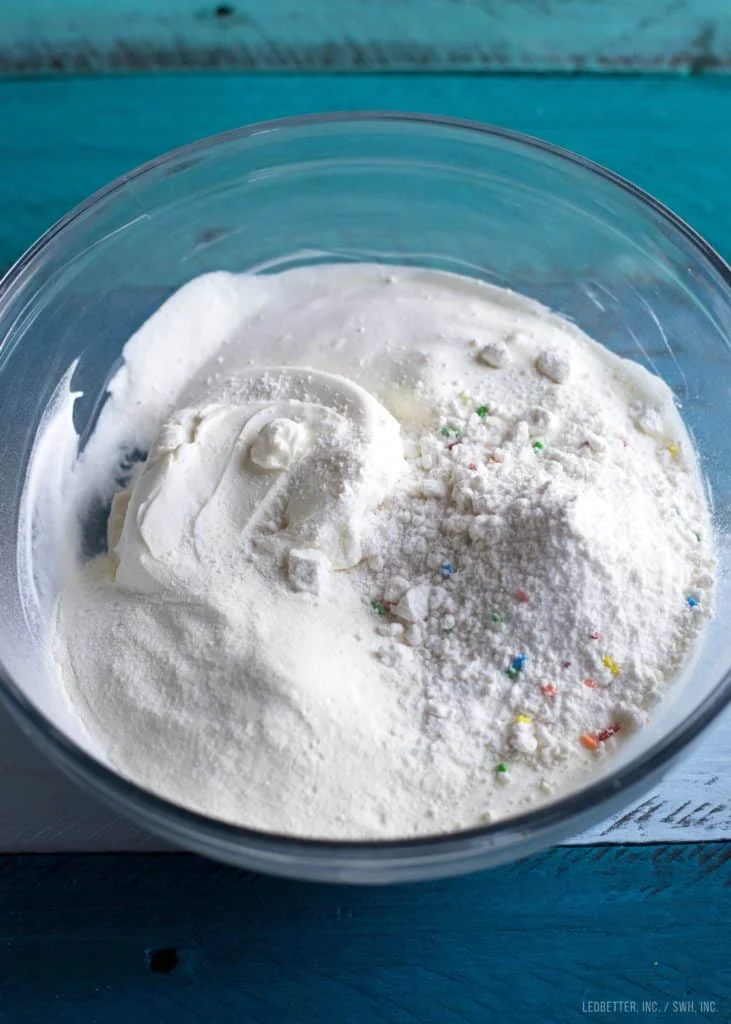 Light Funfetti Cake Dip