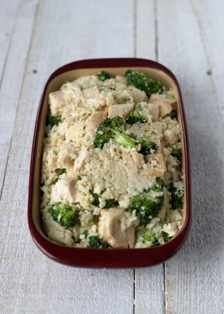 Cheesy Chicken and Rice Bake