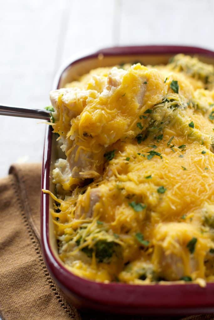 Cheesy Chicken and Rice Bake — Julie Ledbetter