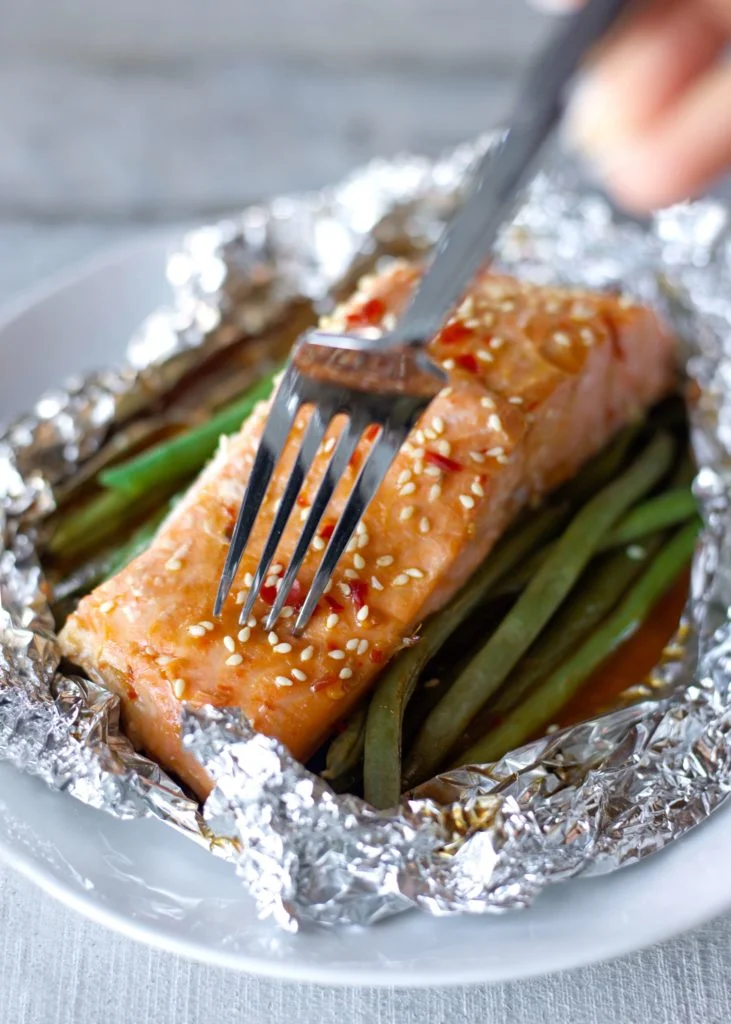 Sweet Chili Baked Salmon