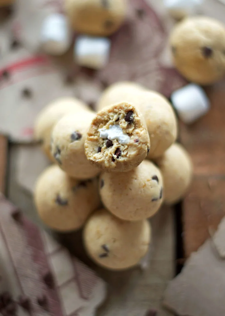 S'Mores Protein Bites