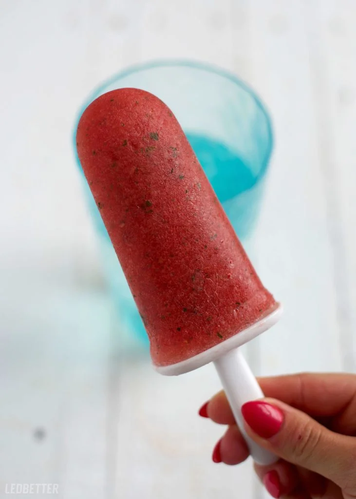 Watermelon Mojito Popsicles