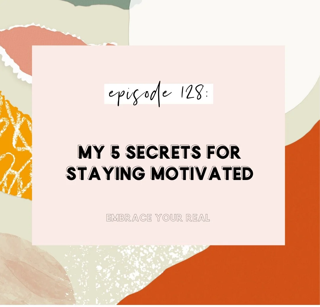 My 5 Secrets for Staying Motivated