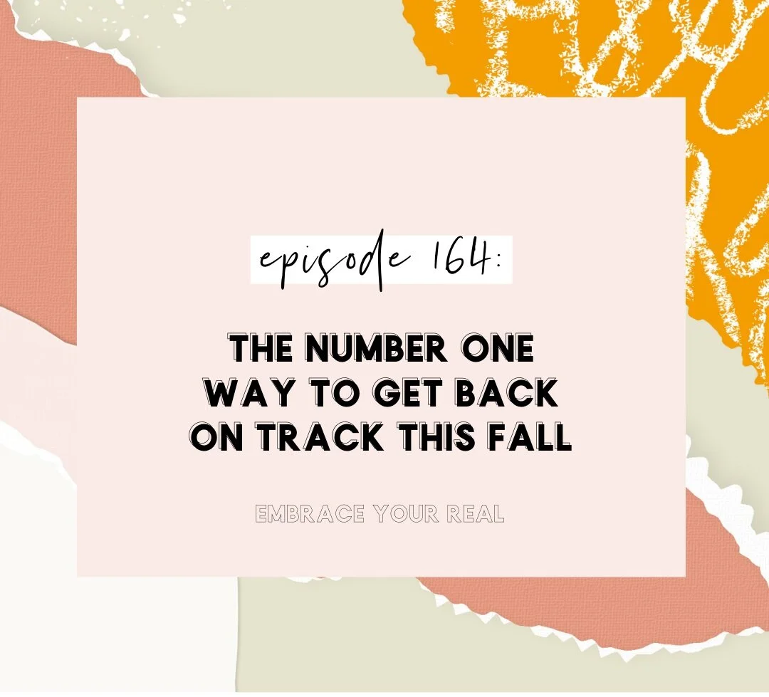 The Number One Way to Get Back on Track This Fall