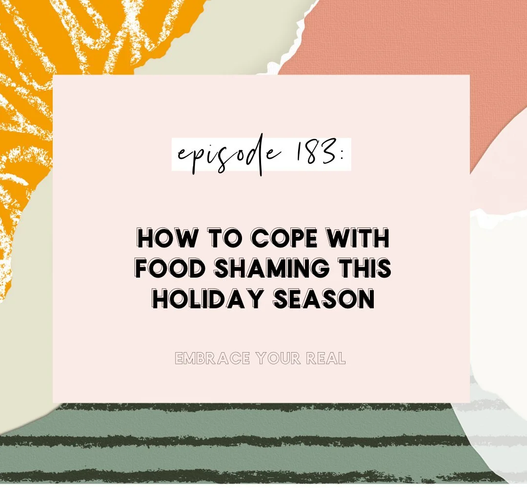 How to Cope With Food Shaming This Holiday Season