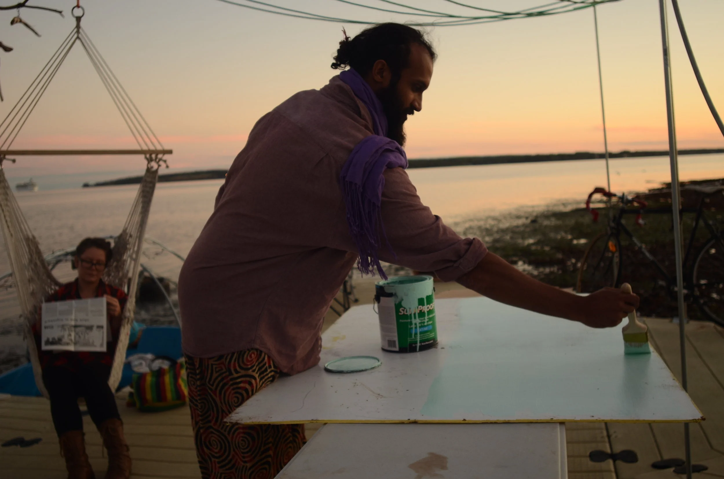  The Floating Warren Pavilion. Photo: Will Baker. 
