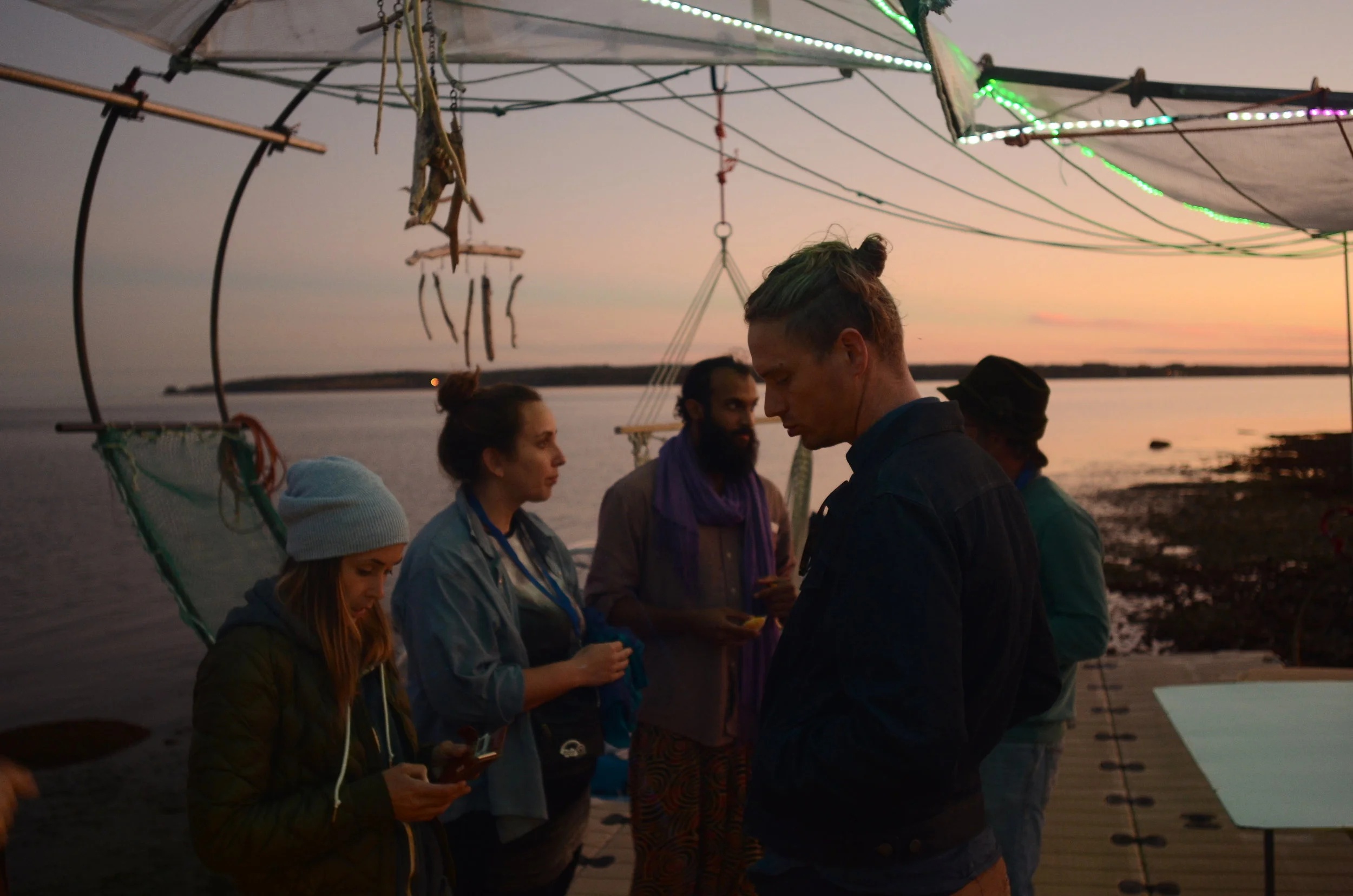  The Floating Warren Pavilion. Photo: Will Baker. 