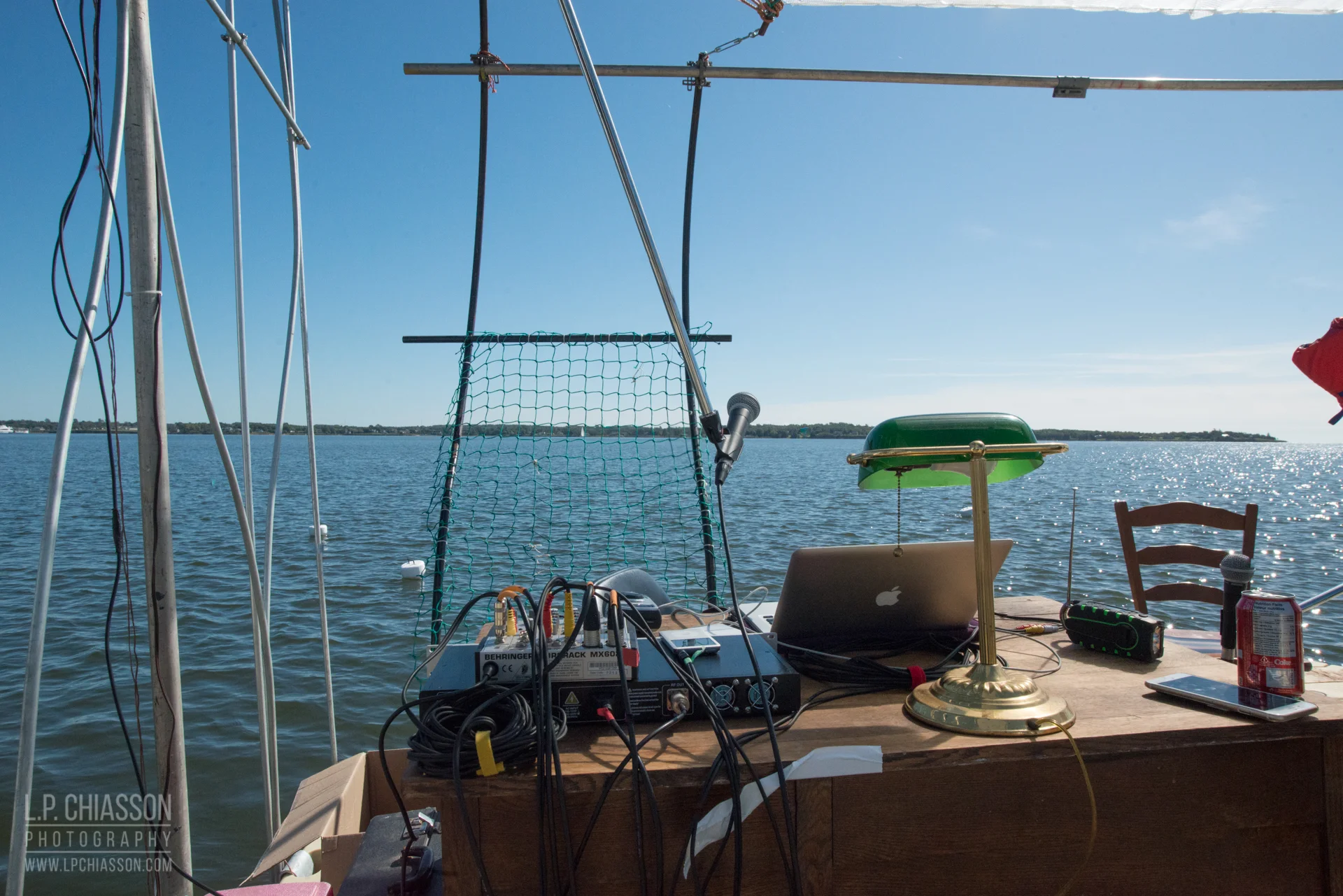 The Floating Warren Pavilion. Photo: LP Chiasson & Festival Inspire.