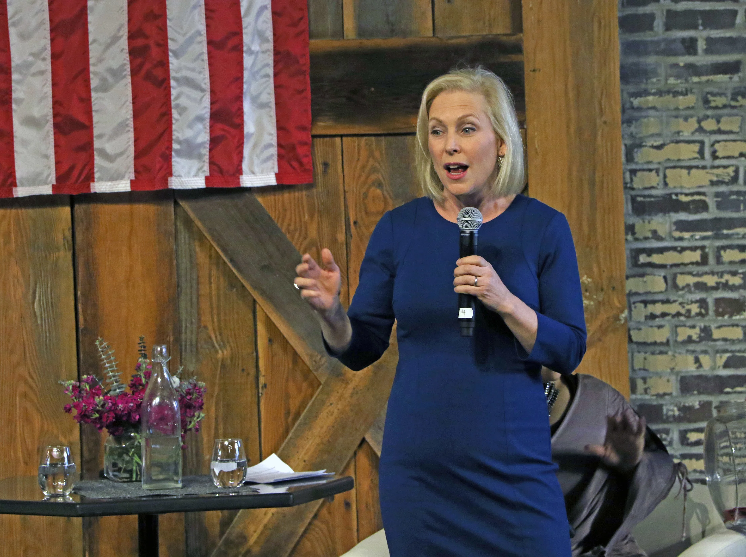 'The NRA has a chokehold on congress' Gillibrand tells Iowans