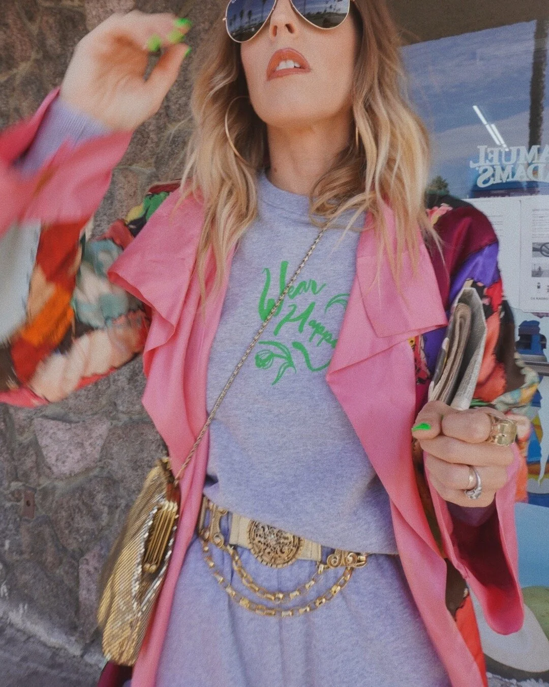 The WEAR HAPPY sweatshirt