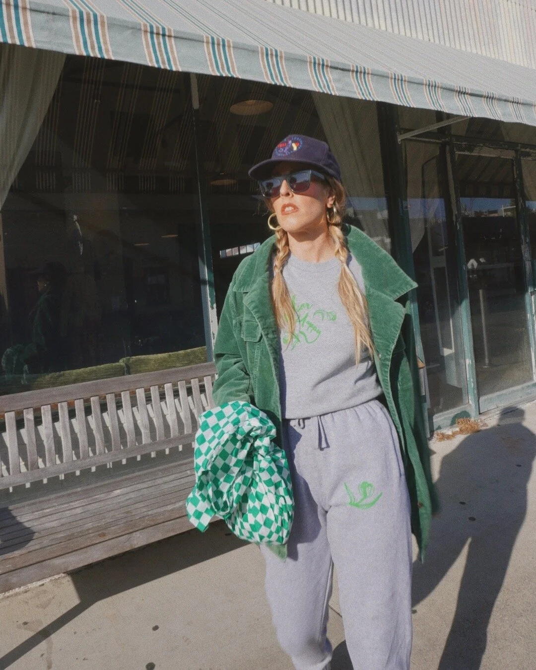 The WEAR HAPPY sweatpants