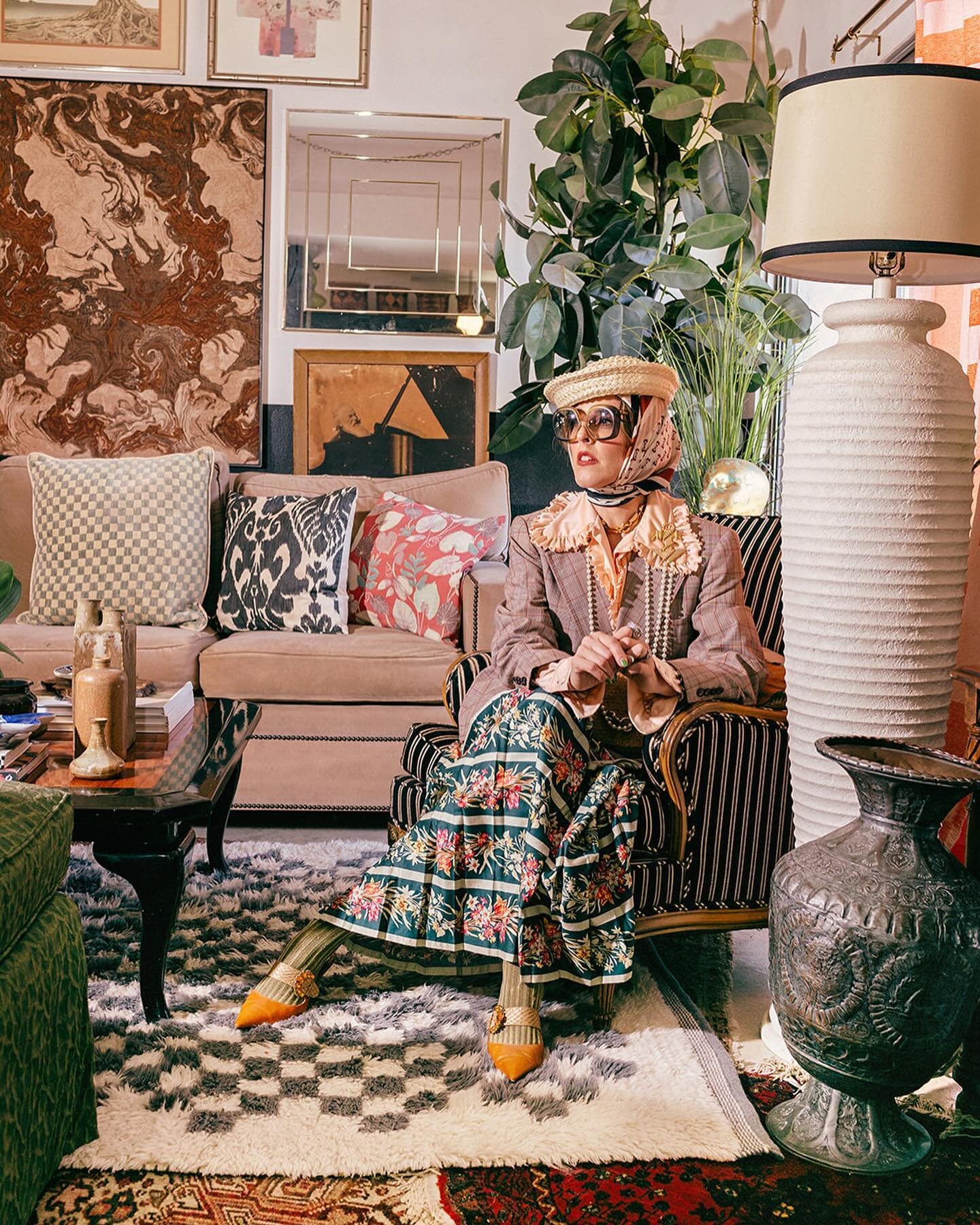 THE ECCENTRIC is all about MAXIMALISM and MAGIC ✨ @dana_gaydon