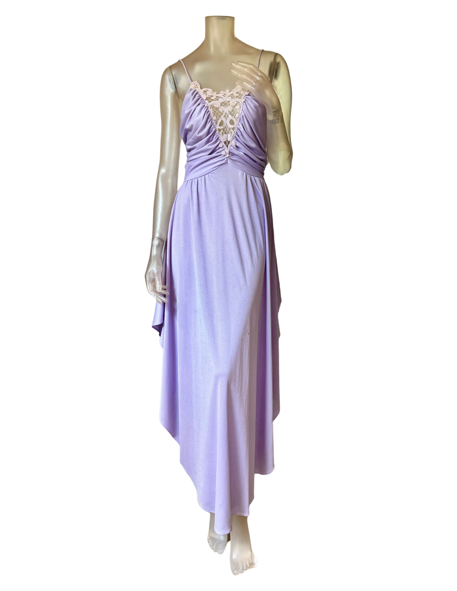 70's Lavender Dress — B. Jones Style