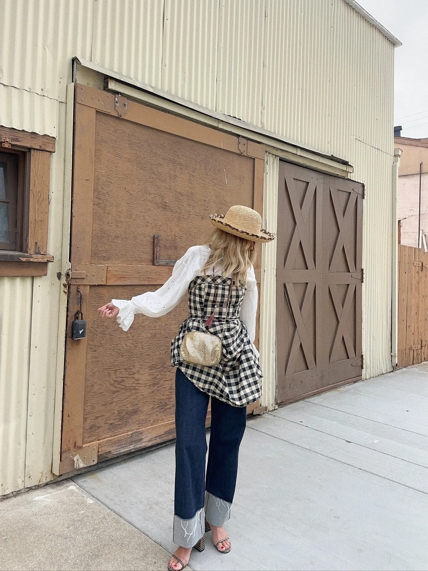 ROMANTICIZING denim.