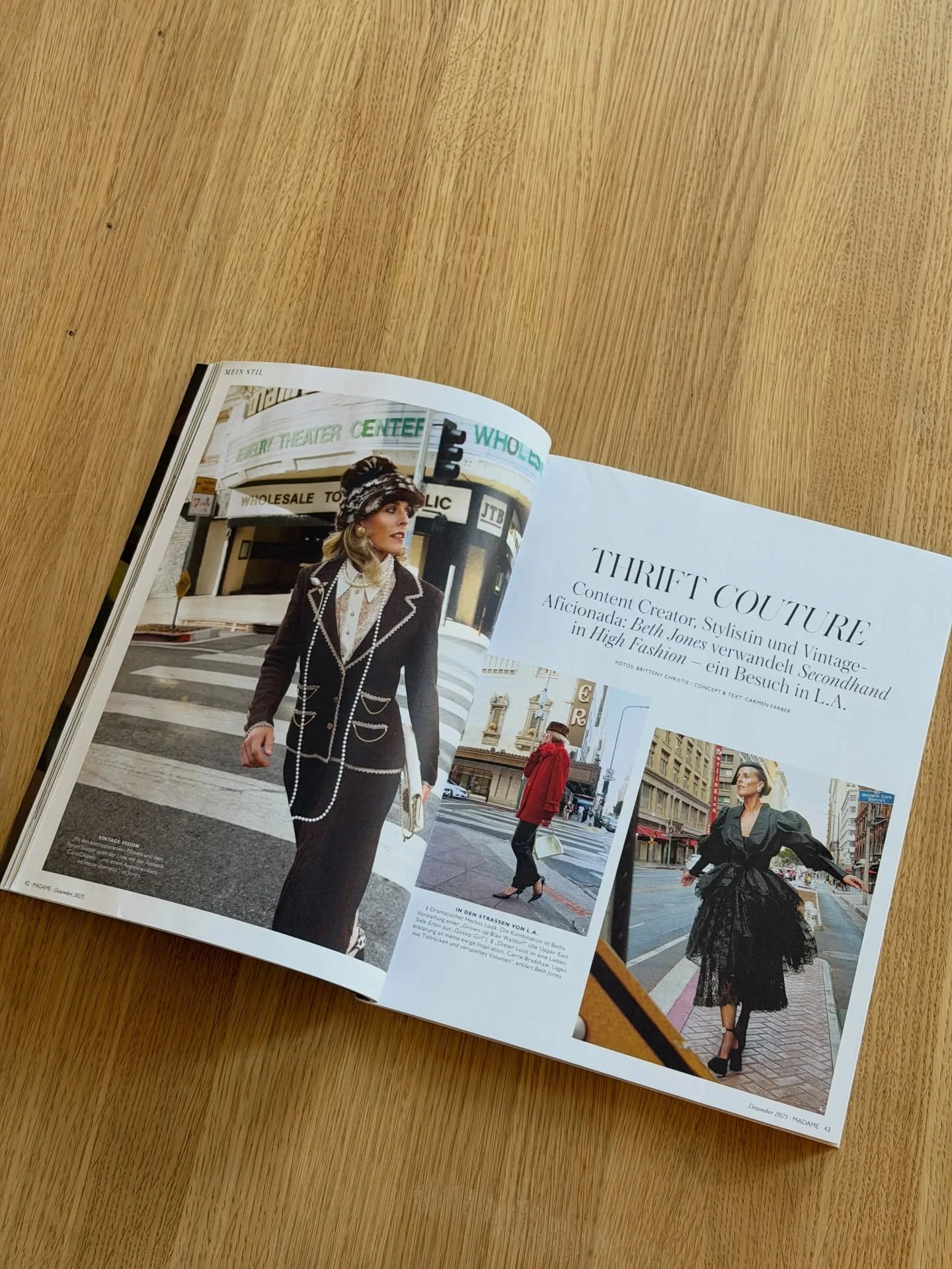 THRIFT COUTURE. Something special starts tomorrow ✨

An editorial I styled in collaboration with @madamemagazin All week long, I&rsquo;ll be sharing new images from the story&hellip; seven looks full of head-to-toe vintage magic. 

Tune in for a full