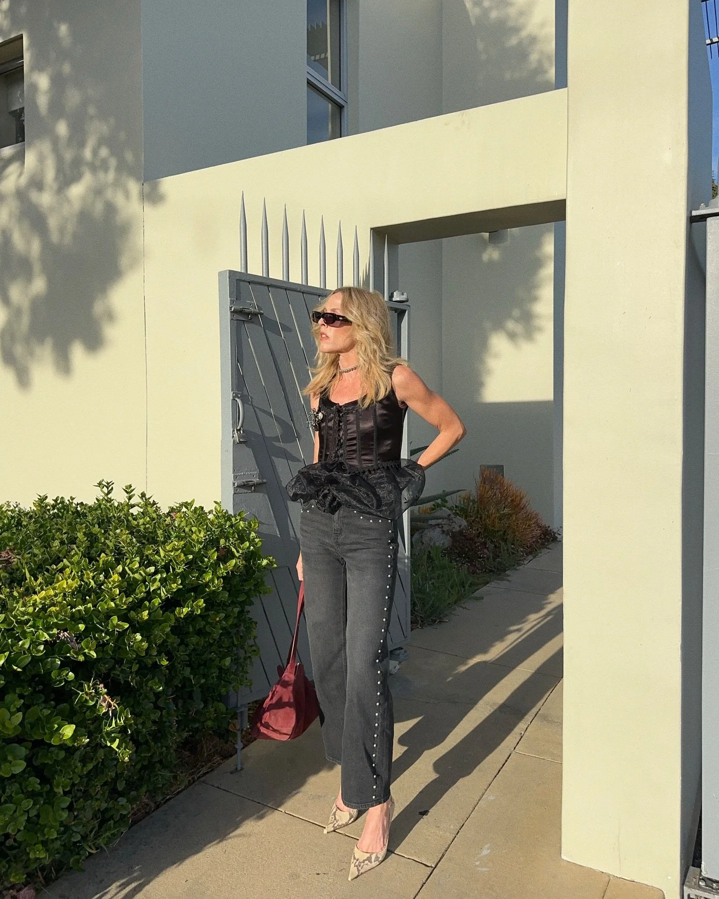 An evening of DENIM, delicious dishes and dress up magic with @onequince #onequince