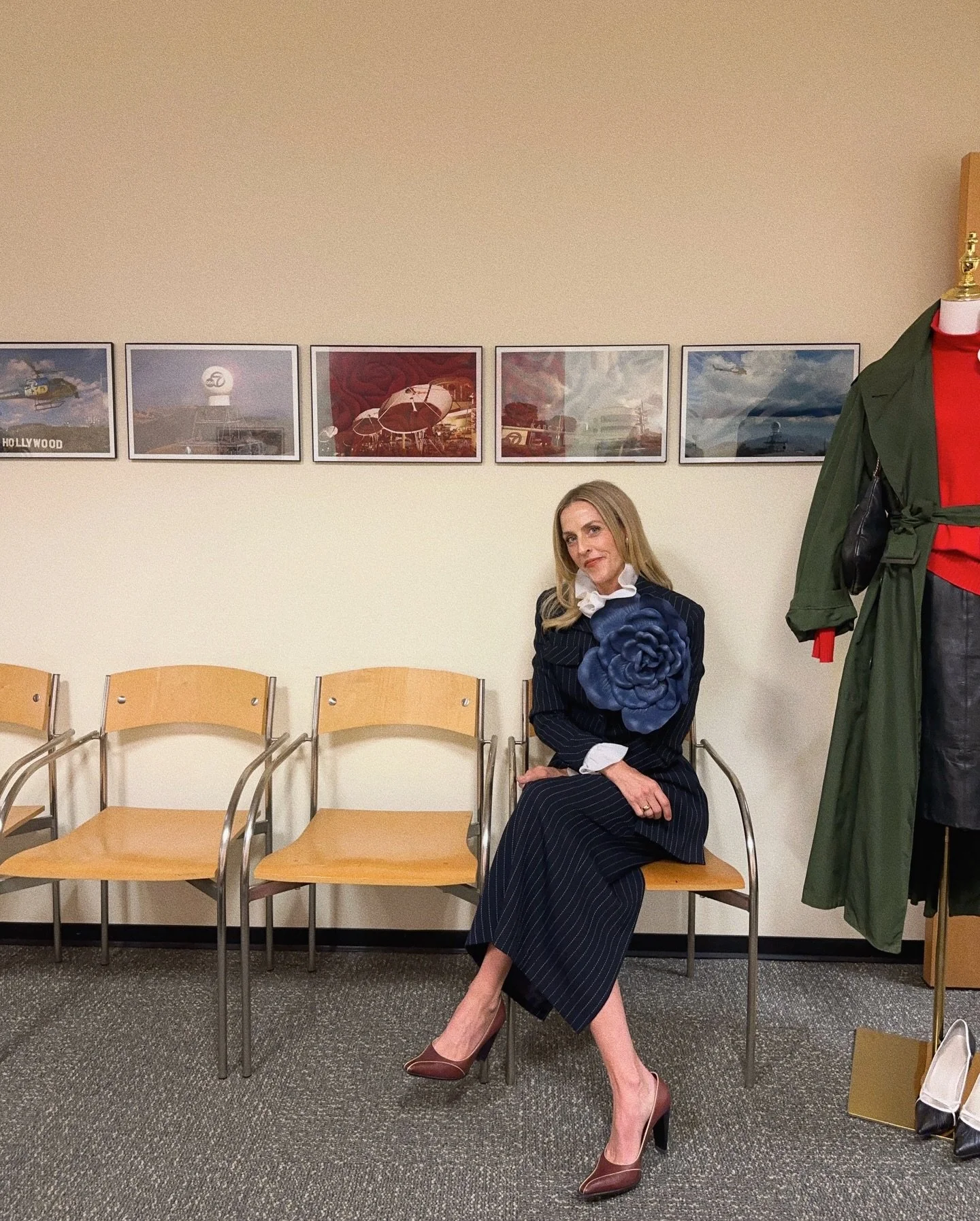 Honored to chat THRIFTING AT SAVERS with the @abc7la team! @savers_thrift Wearing and styling all the magical Savers finds✨