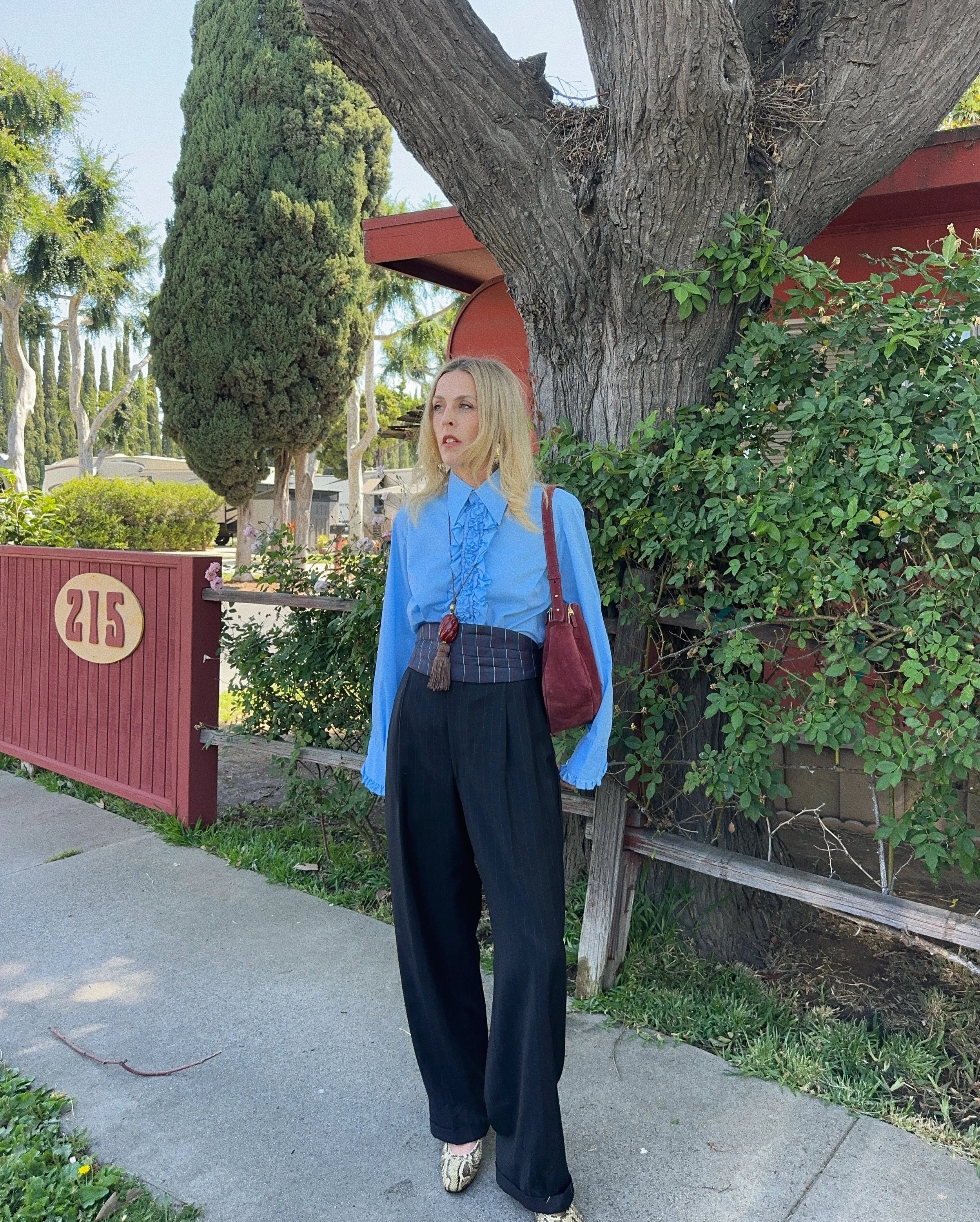 Bringing CUMMERBUNDS and TUXEDO SHIRTS into some everyday dressing&hellip; cause why not?!