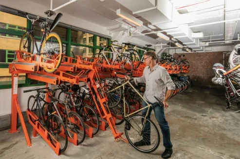 interior bike storage