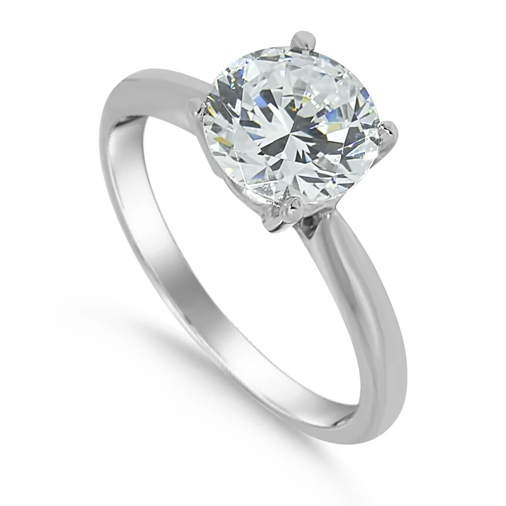 Classic Four-Prong Basket Solitaire