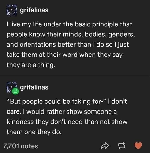 Basic kindness for the win.