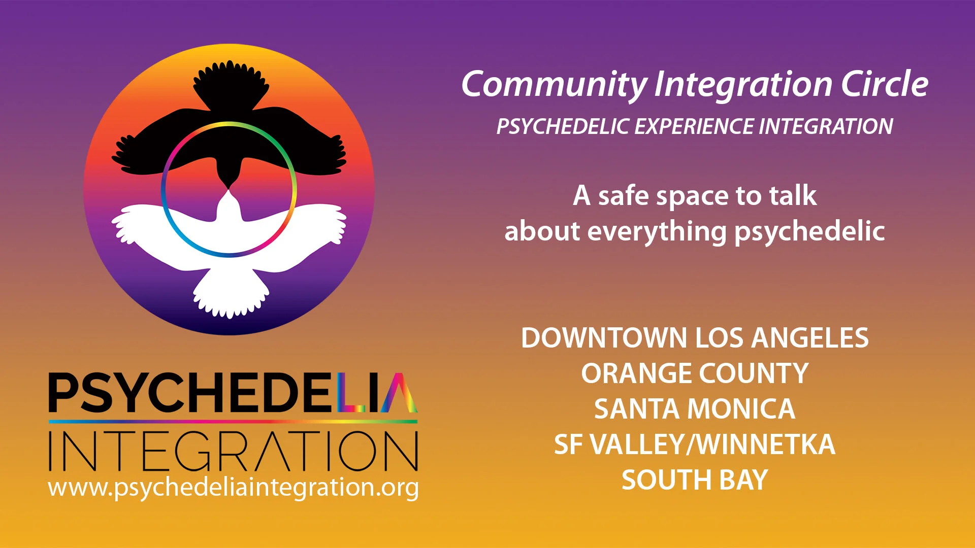 *ONLINE* Integration Circle (Orange County Facilitator)