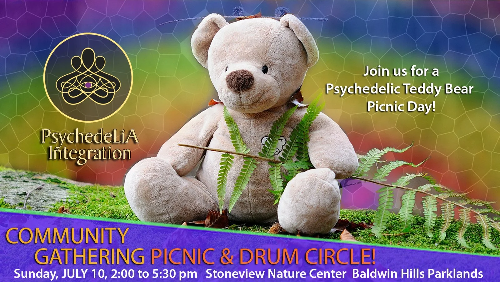 Teddy Bear Picnic Day and Drum Circle!