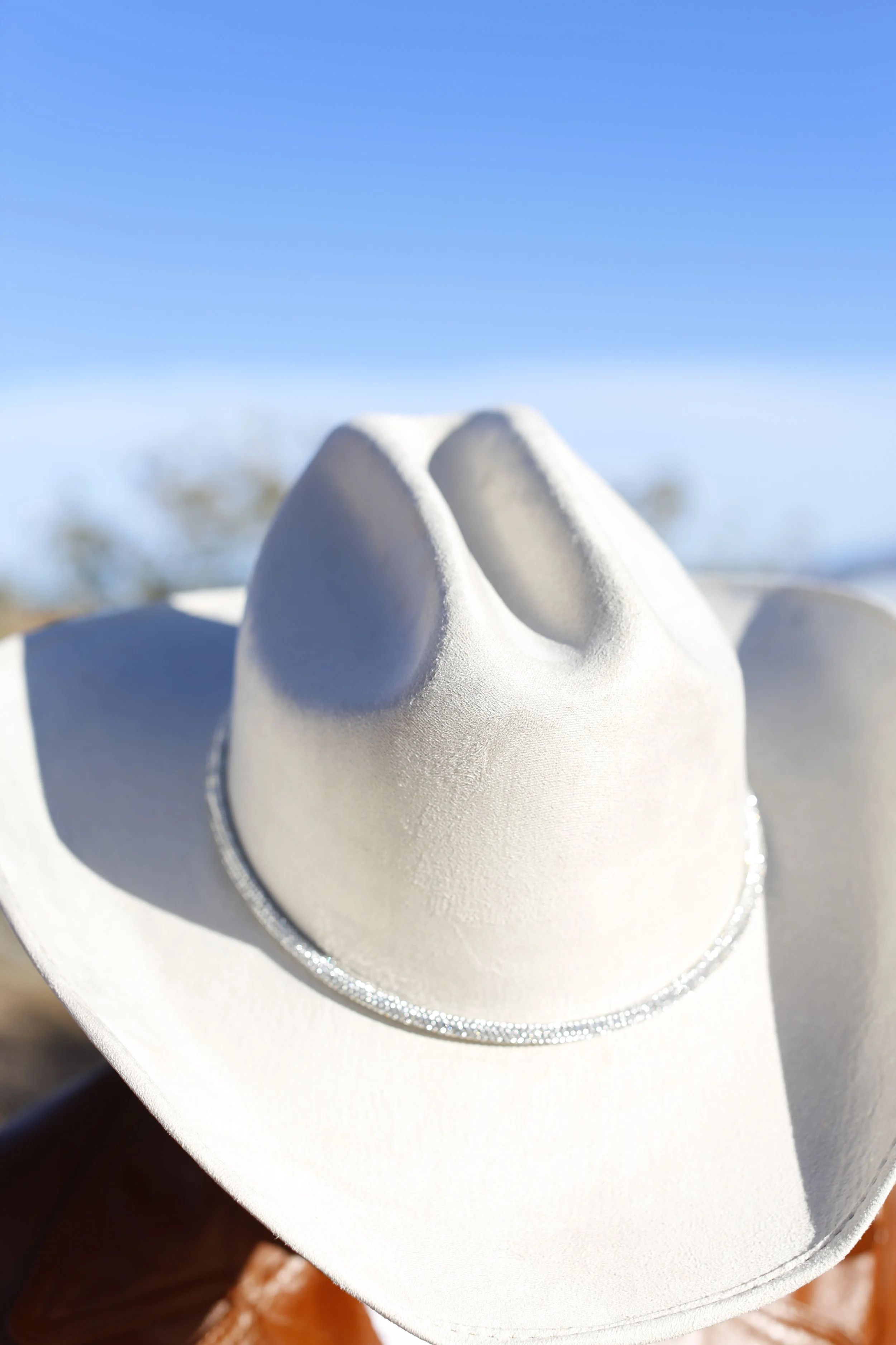 rhinestone white cowgirl hat