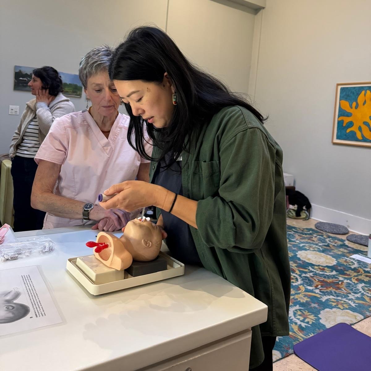 Some of our members recently participated in NRP training with @neonatalresuscitation in Brooklyn and Yonkers &hellip; equipping us with essential skills to better support families.

 #nrp #neonatalcare #resuscitation #nycdoulacollective #skillsdevel
