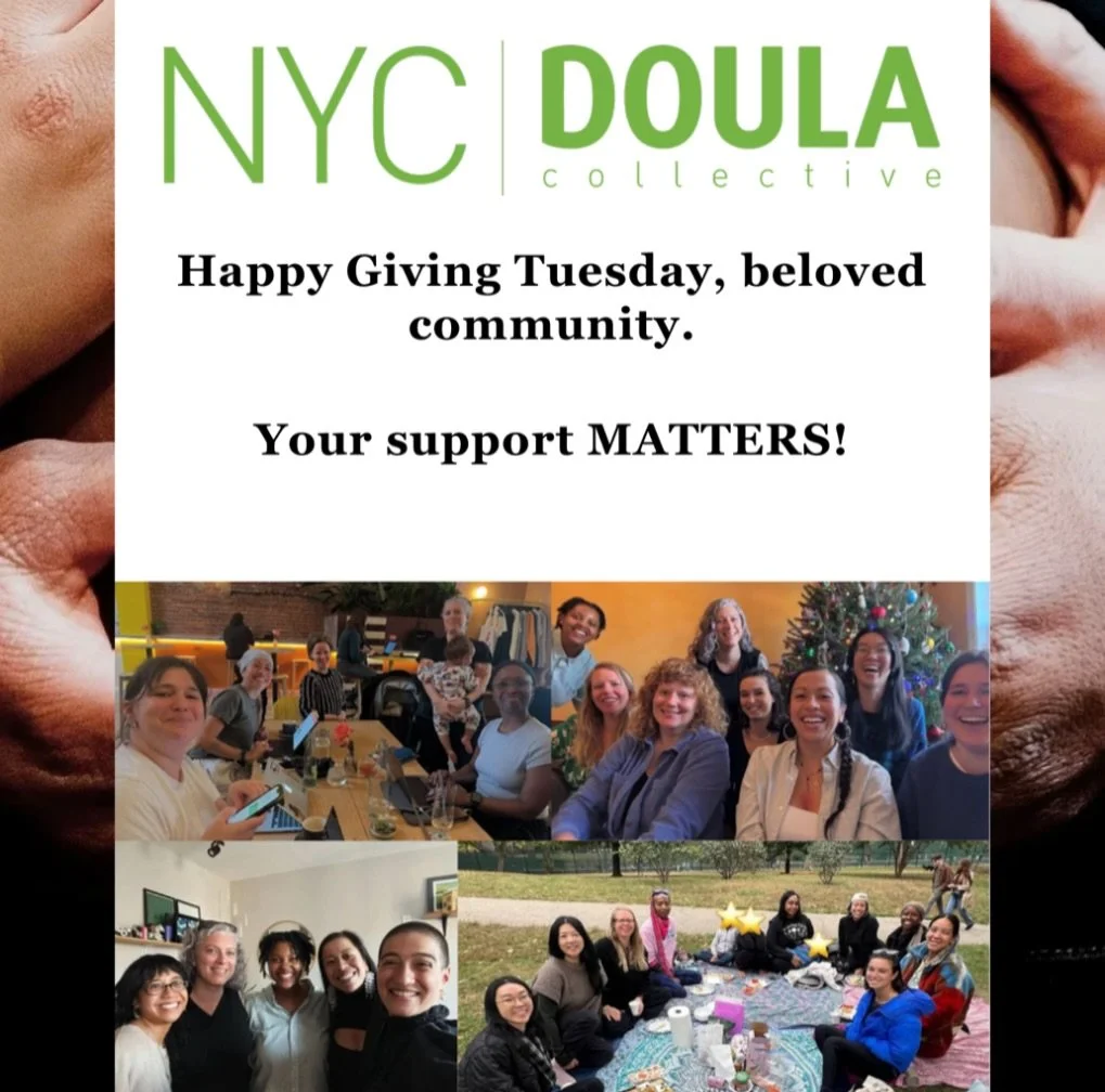 Thank you to everyone who has contributed to our birth equity fund! Please continue to share, donate and speak on this important movement. Your voice matters&hellip; every family deserves doula care and every doula deserves to be compensated for this