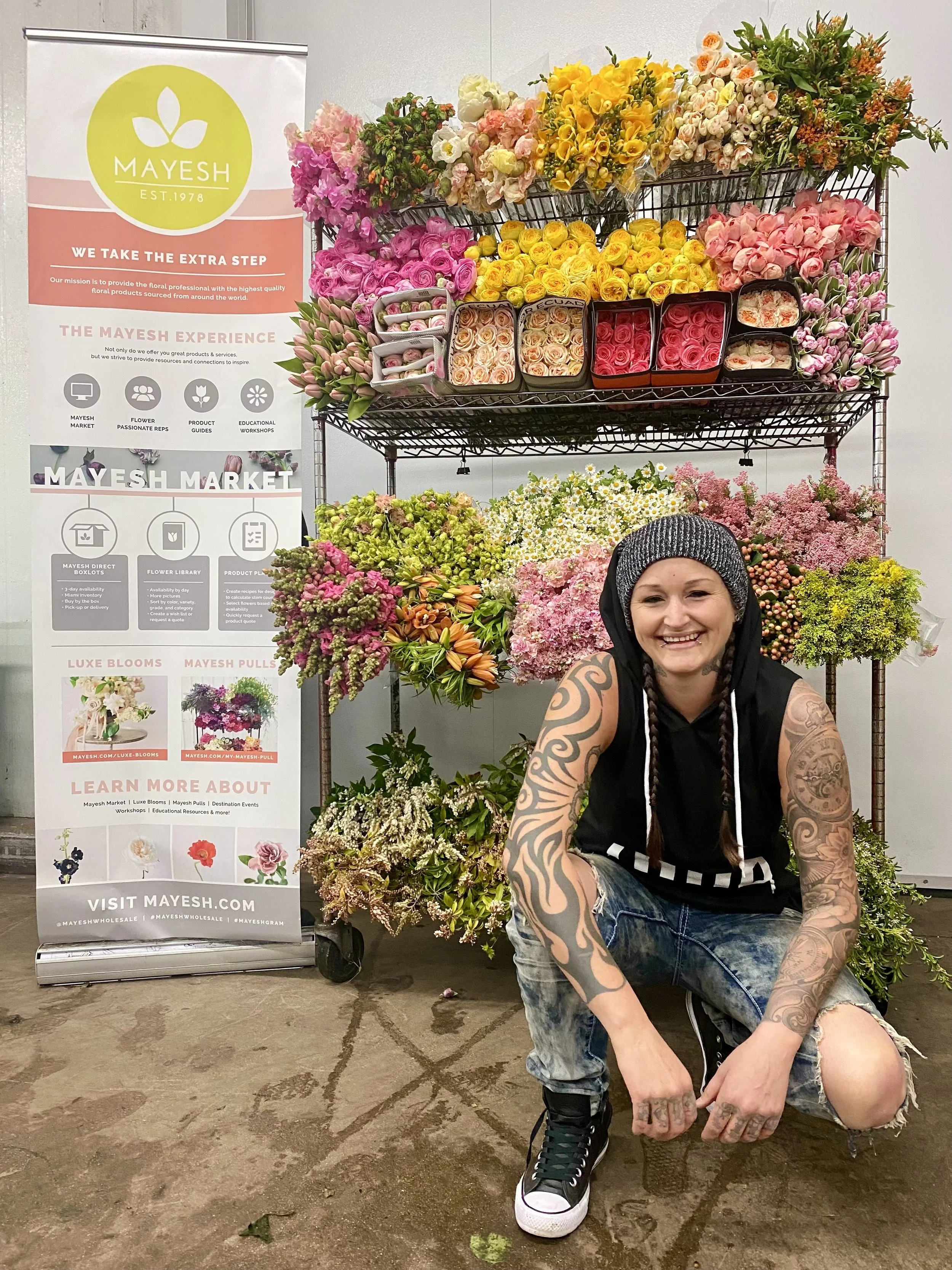 Flower Friend Spotlight - Kelly Girard from Mayesh
