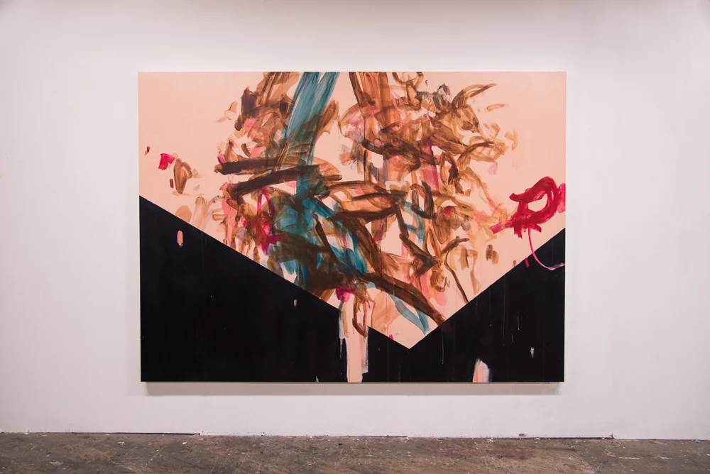 Capacity 96”x70”, acrylic on canvas, 2018 private commission