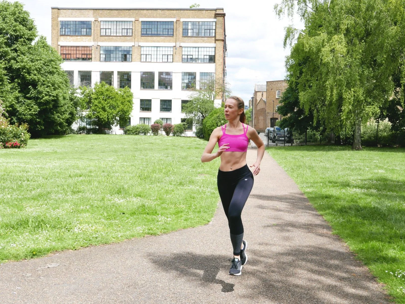 (wearing Jilla Active Limitless tights and bra)