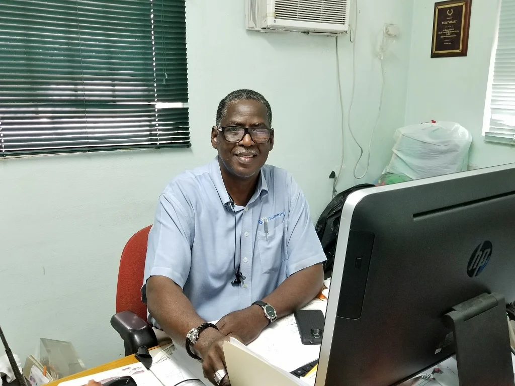 Percy Grant, BHS Shelter Manager. Photo by Carrie Dow