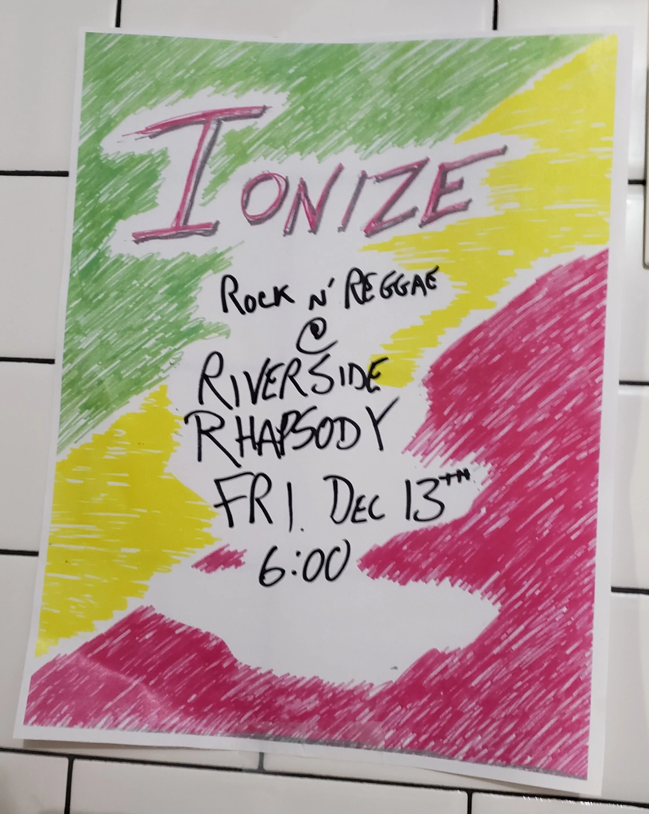 Ionize at Riverside Rhapsody! 