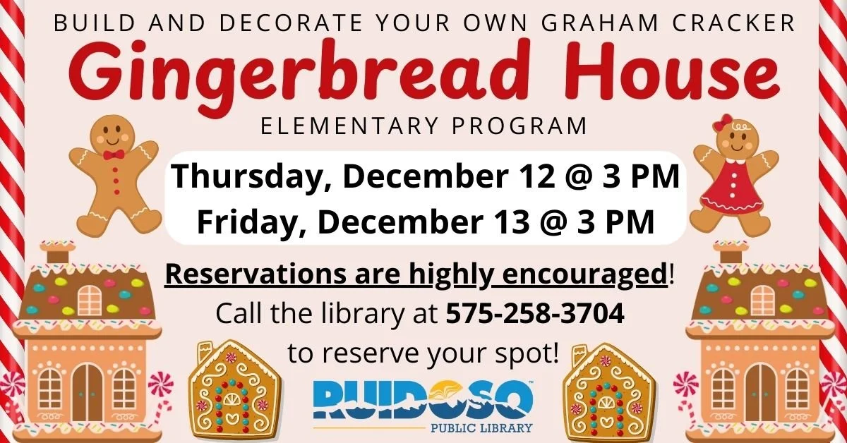 Elementary Program: Gingerbread House Decorating