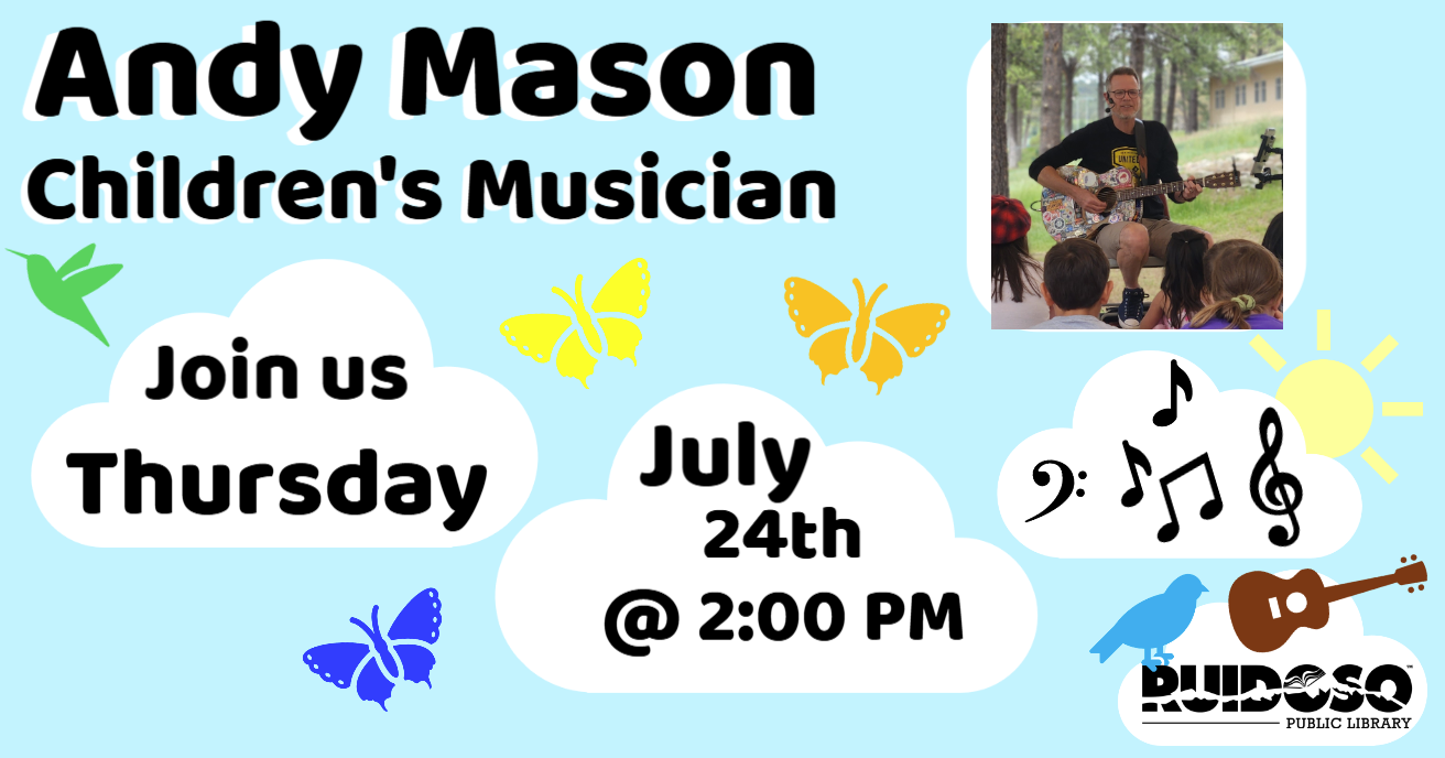 Summer Reading Concert with Andy Mason!