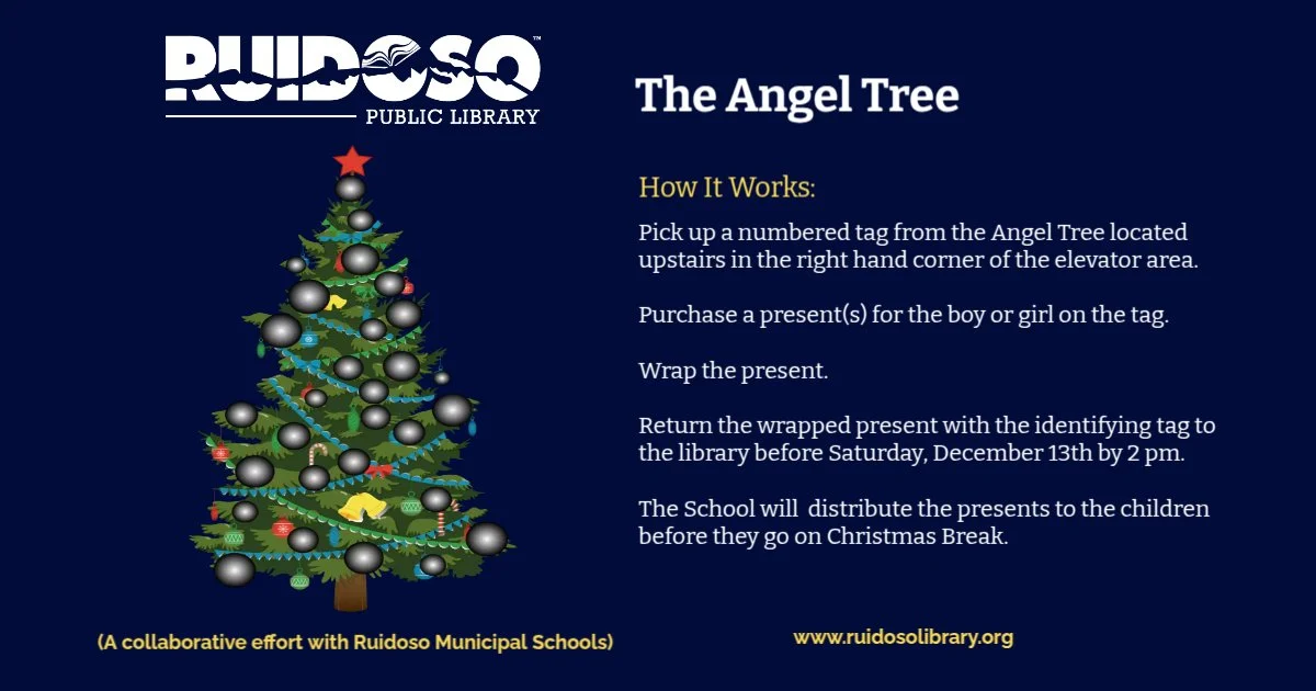 Angel Tree: Help provide a gift to someone less fortunate this season