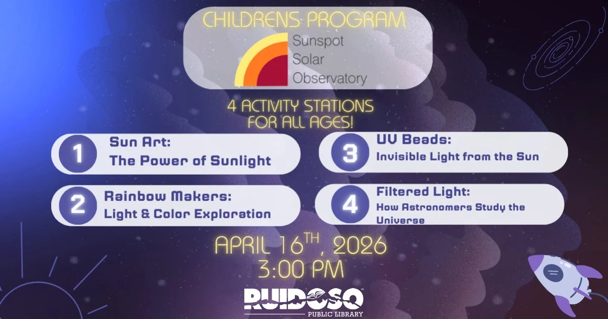 Children's Program: Sunspot Solar Observatory