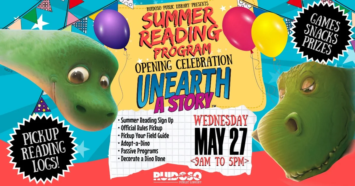 Summer Reading Program Opening Celebration: Unearth a Story