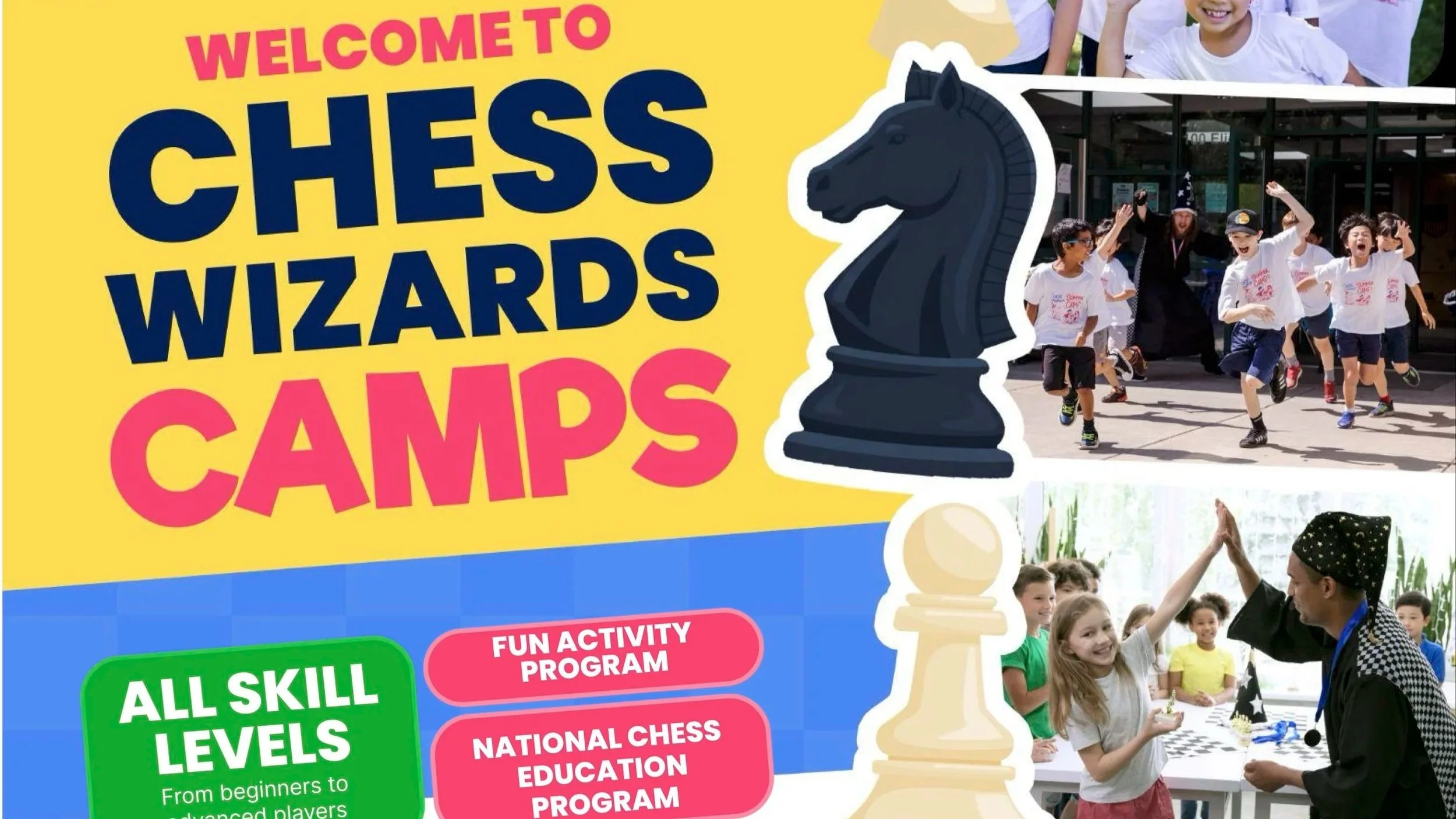 Chess Wizards Camp – Half Day Morning Session