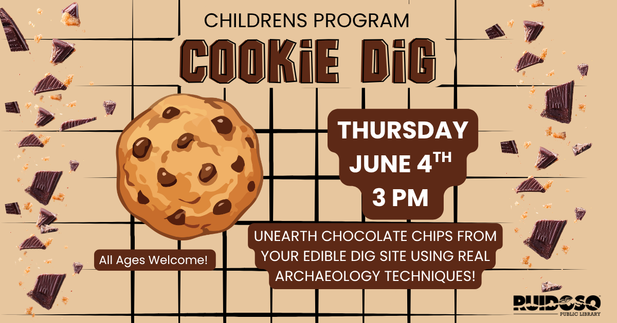 Unearth a Story: Cookie Dig Children's Program