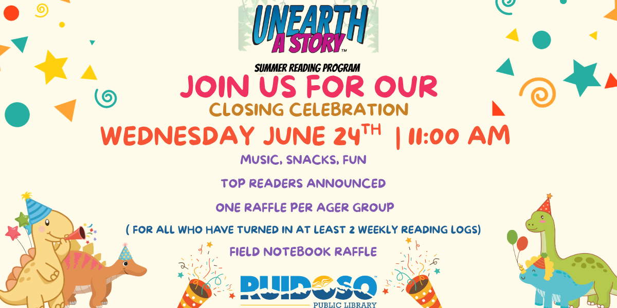 Summer Reading Program Closing Celebration