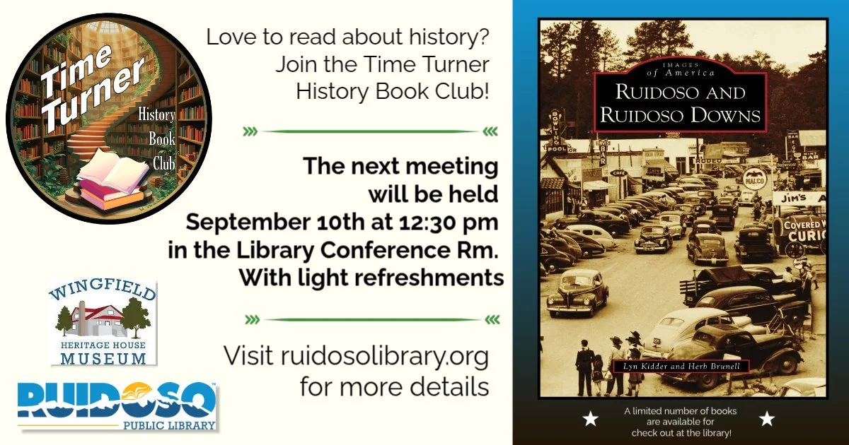 Time Turner History Book Club – September Meeting