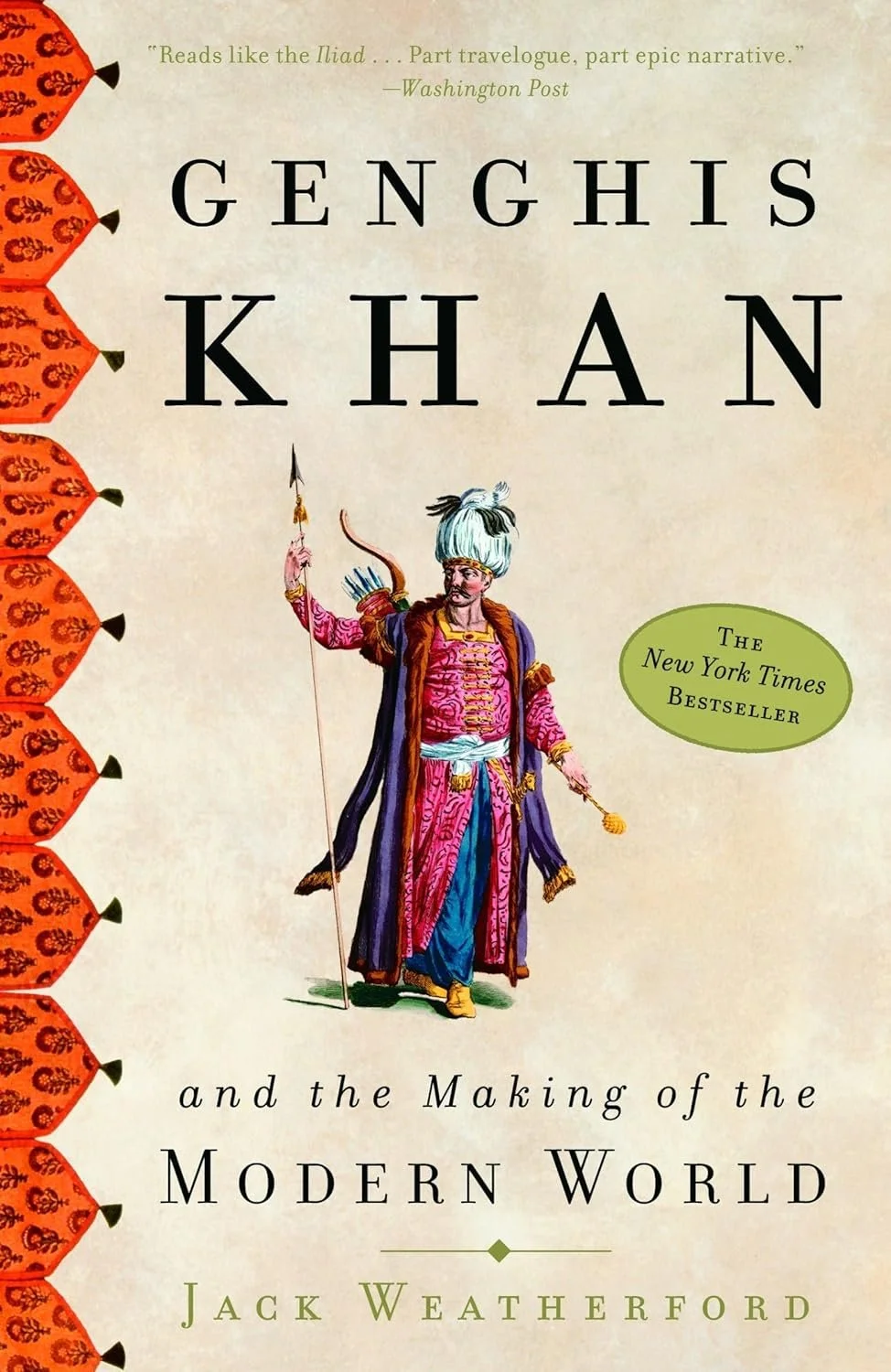 Book cover: Genghis Khan and the Making of the Modern World by Jack Weatherford