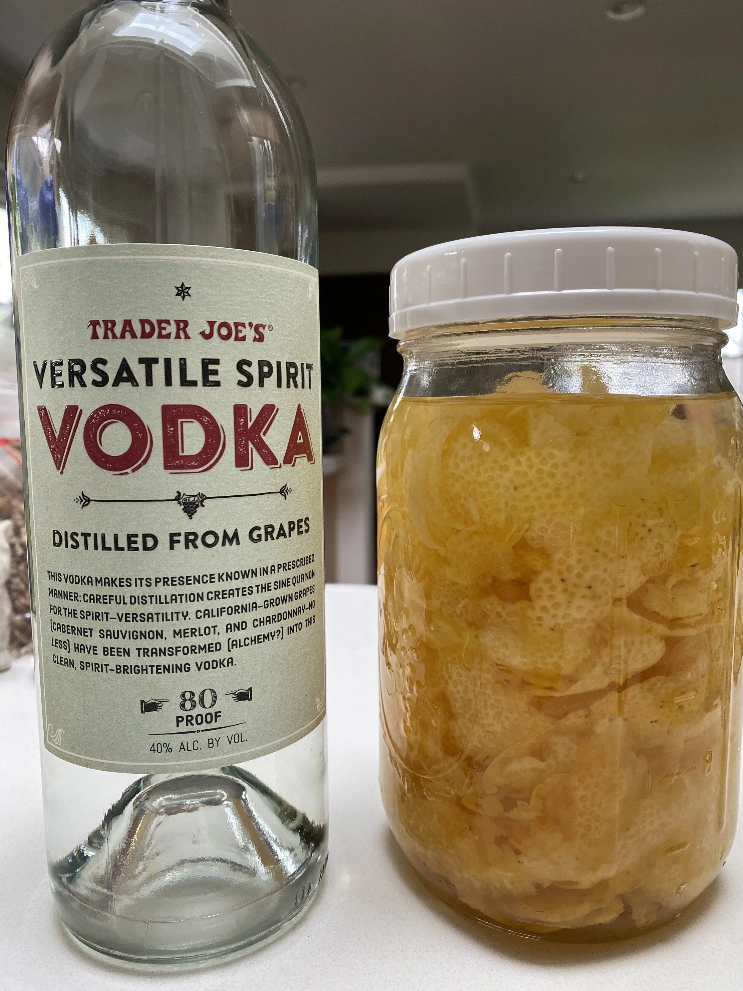 At least I’ll be drunk! Thank you to Trader Joe’s!