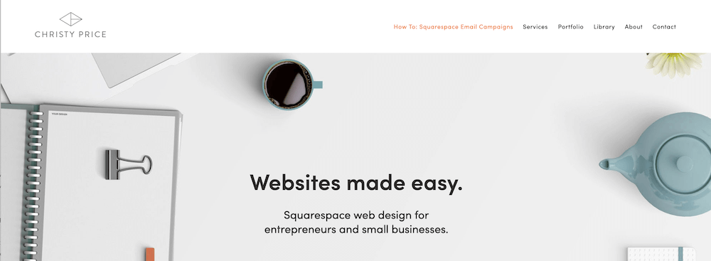 change color of first nav item in Squarespace