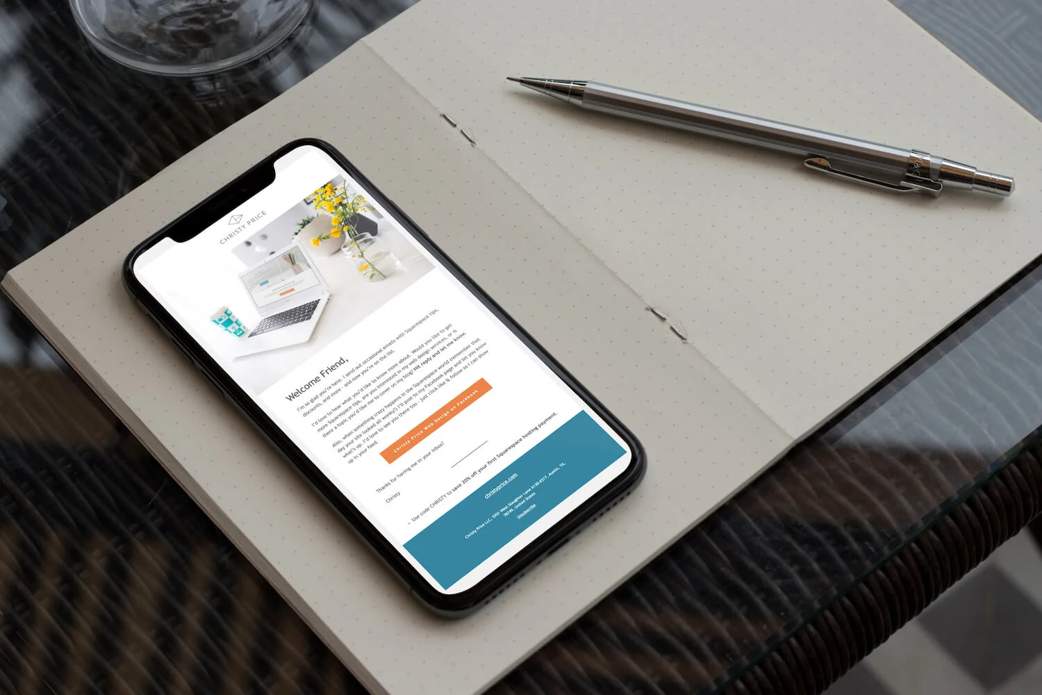 How to send emails in Squarespace