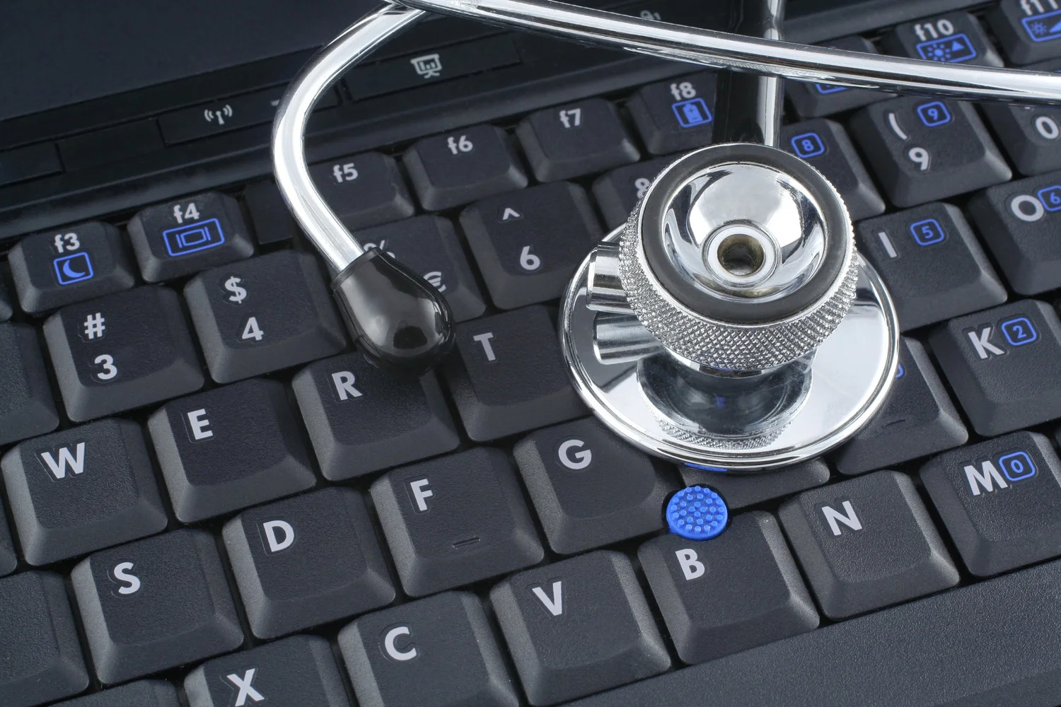 Physician doing paperwork